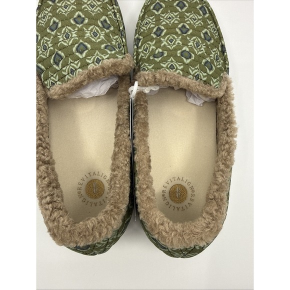 Waco Womens Green Olive Cedar Boho Slip On Comfort Slipper Size 12D NEW - Picture 5 of 7